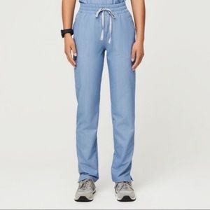 Figs Heather denim scrub pants